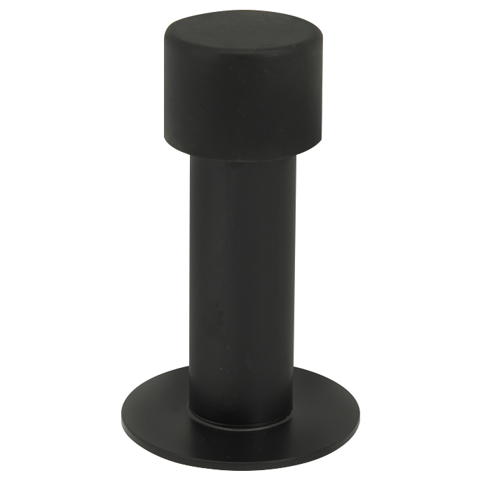 Дверной ограничитель DS12 BL INOX (черный)