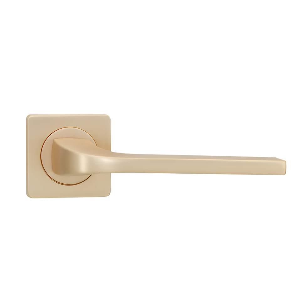 Ручки дверные V46SG (сатин золото)