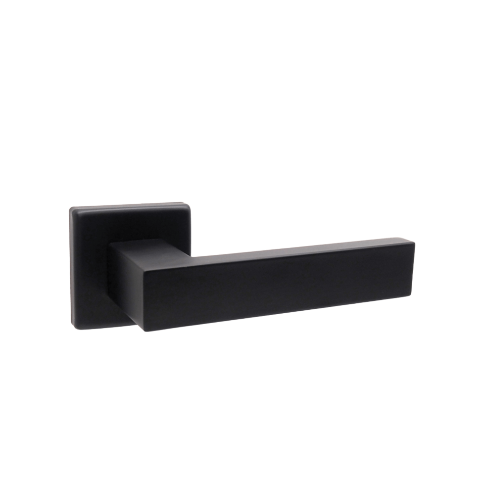 Ручки дверные V58BL-2 HL (черный)