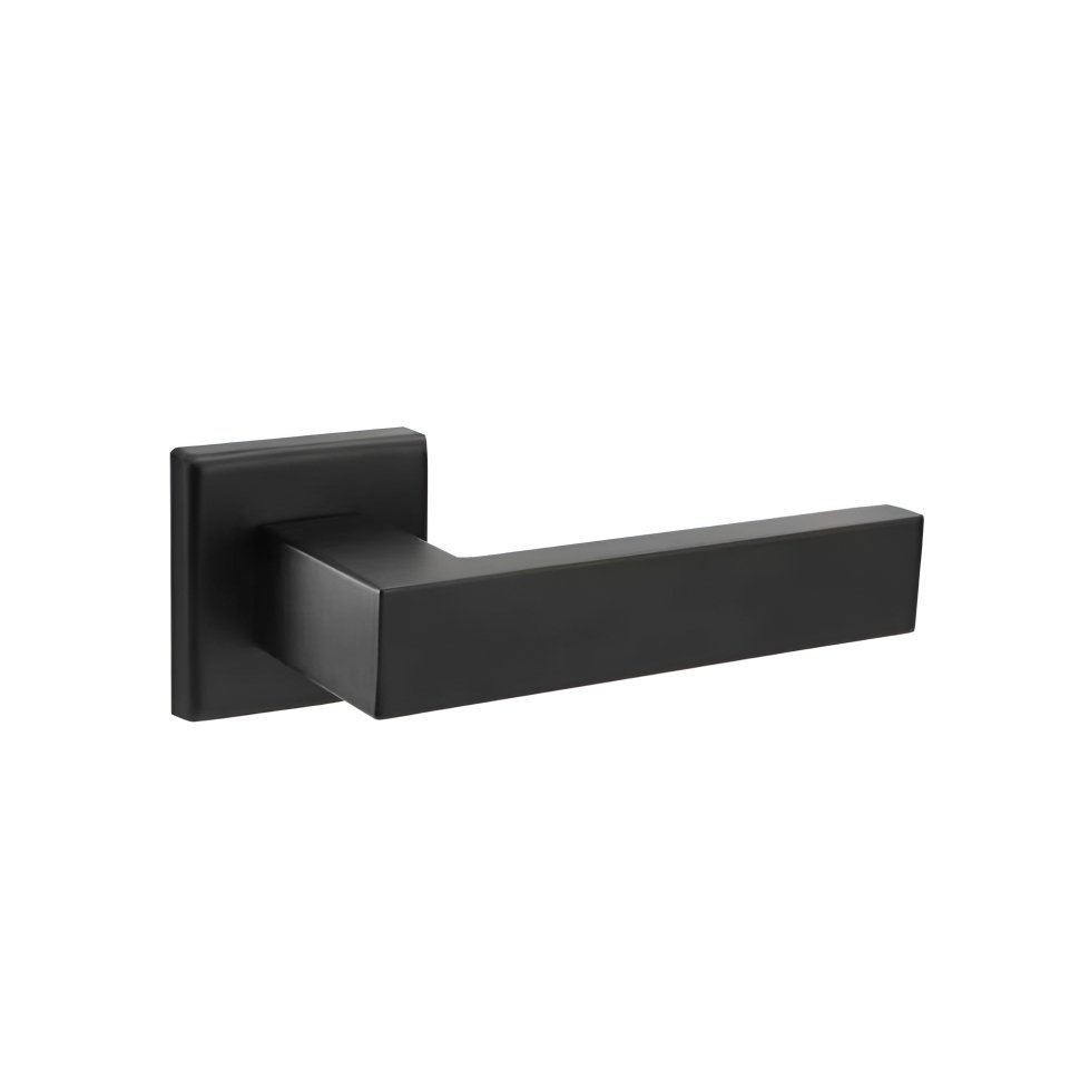 Ручки дверные алюминиевые V94BL-2 SL (черный)