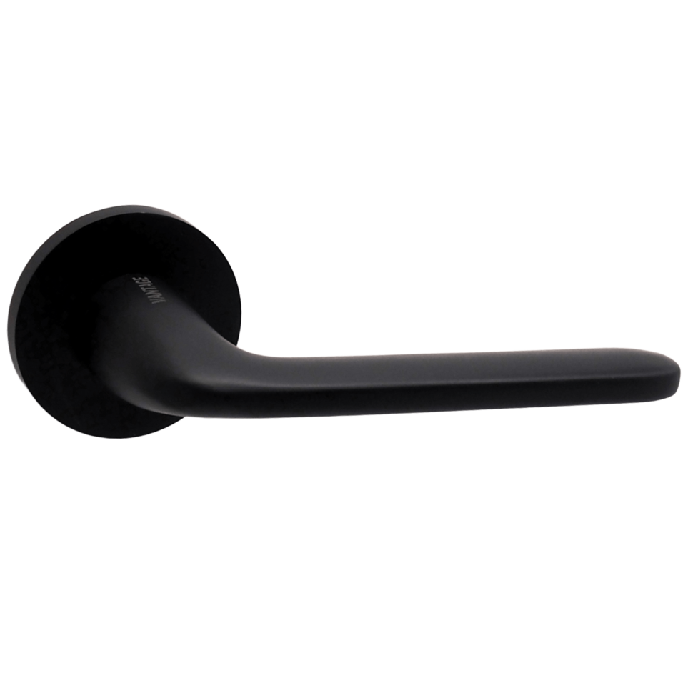 Ручки дверные алюминиевые V34BL-2 SL (черный)