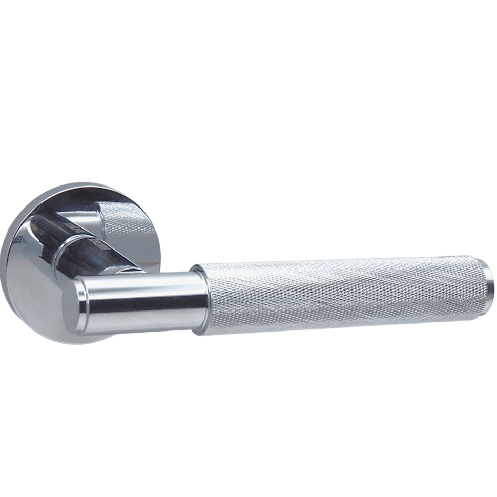 Ручки дверные алюминиевые V35CP SL (хром)