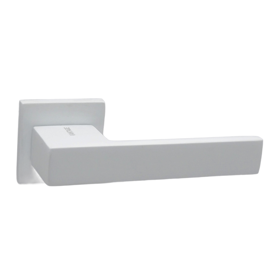 Ручки дверные алюминиевые V87WH SL (белый)