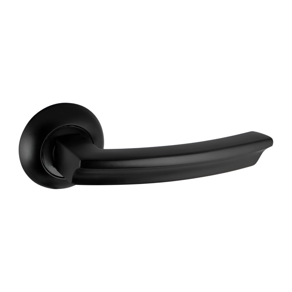 Ручки дверные алюминиевые V22BL AL (черный)