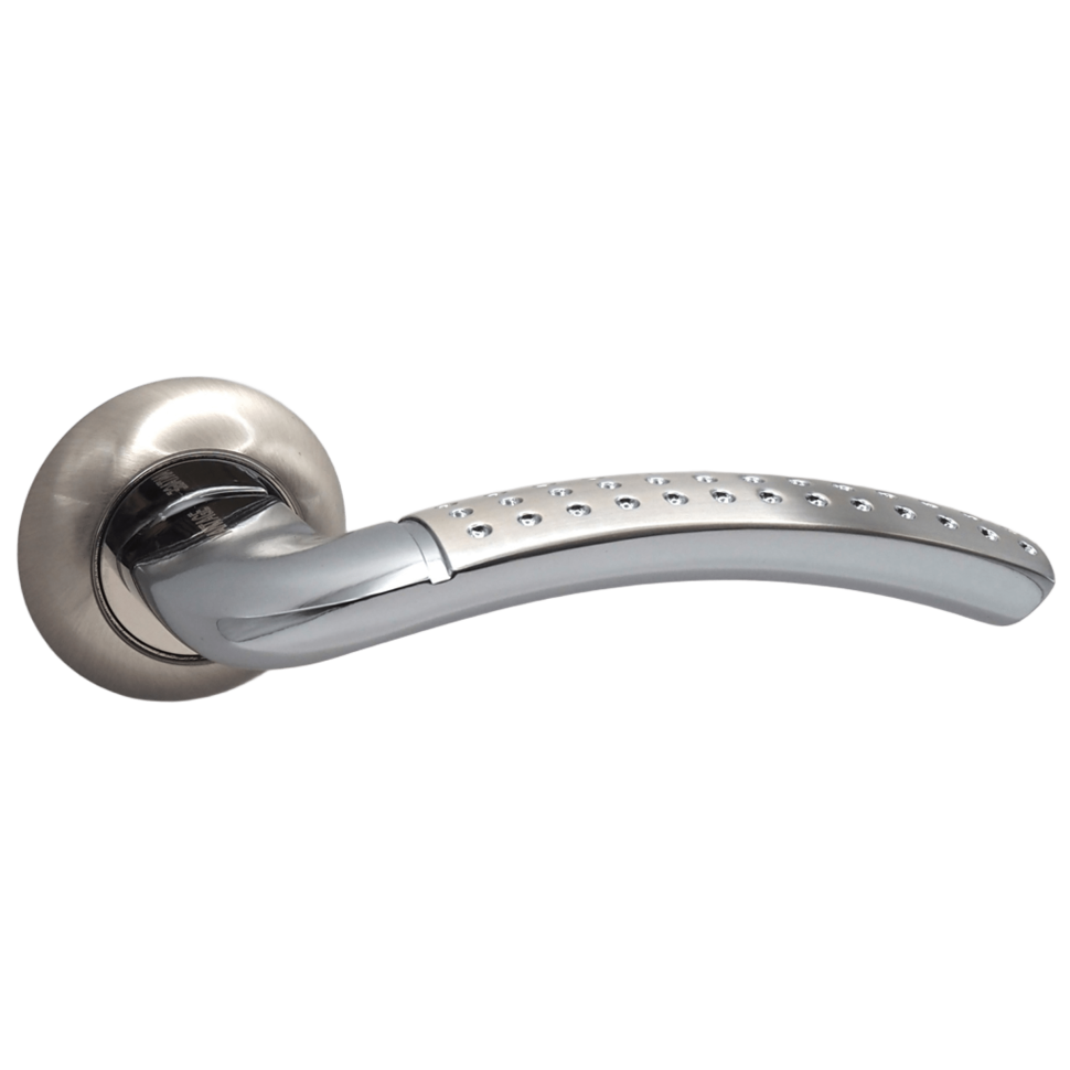 Ручки дверные алюминиевые V26D AL (матовый никель)