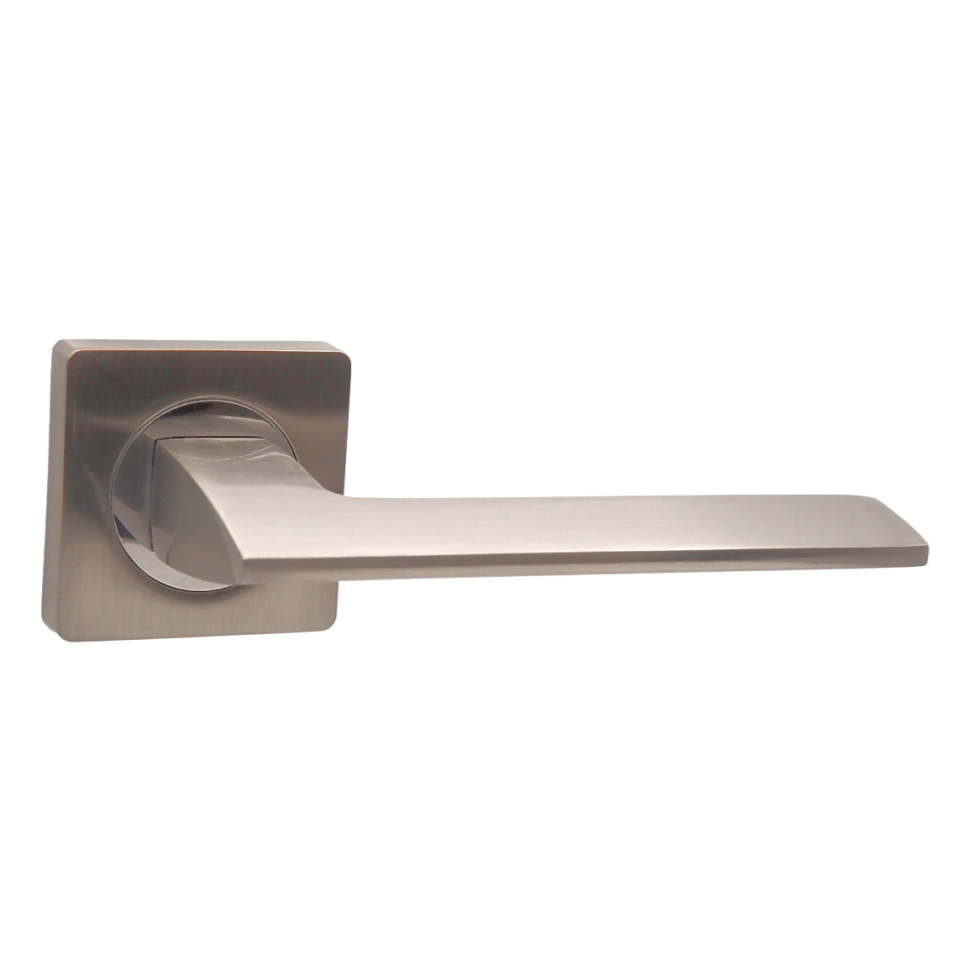 Ручки дверные алюминиевые  V54D AL (мат. никель)