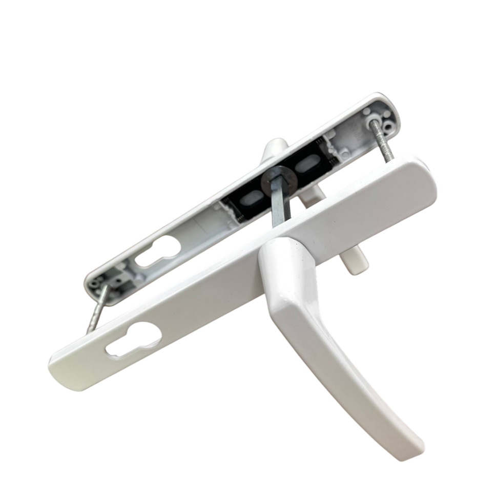 Ручки на планке V1-85W (белый RAL 9016)