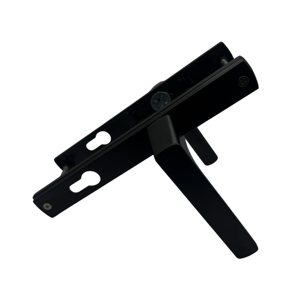 Ручки на планке V2-85BL (черный RAL 9005)