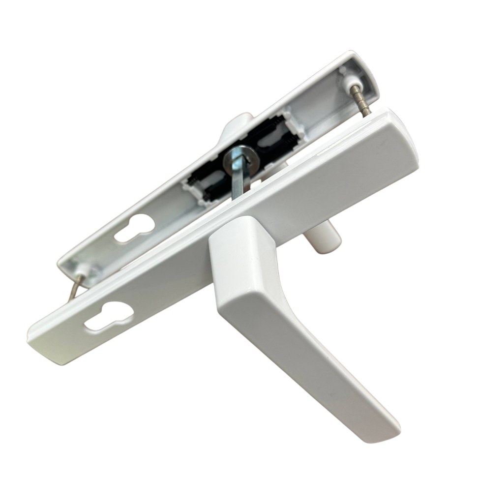 Ручки на планке V2-85W (белый RAL 9016)