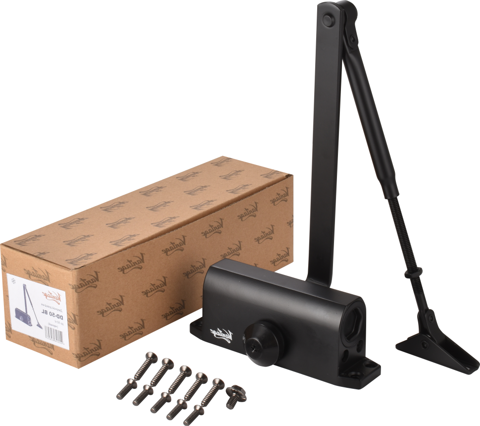 Дверной доводчик  DD- 50BL (черный)