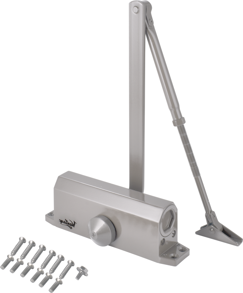 Дверной доводчик  DD-110S (серебро)