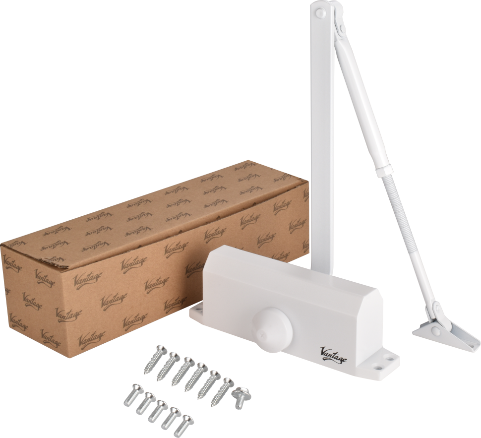 Дверной доводчик  DD-110W (белый)