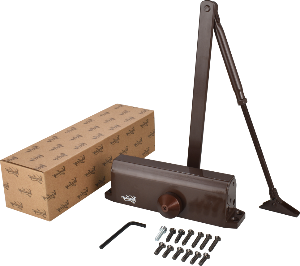 Дверной доводчик  DD-140BR (коричневый)