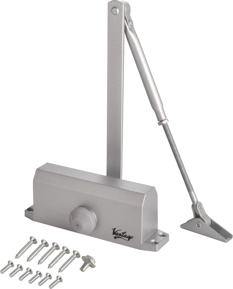 Дверной доводчик DD-80S (серебро)