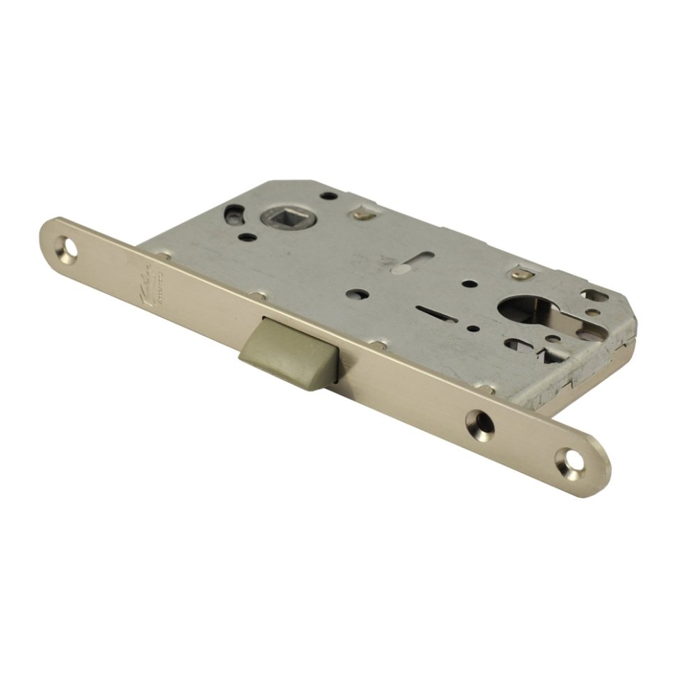 Замок под цилиндр пластиковый P85SN (мат.никель)