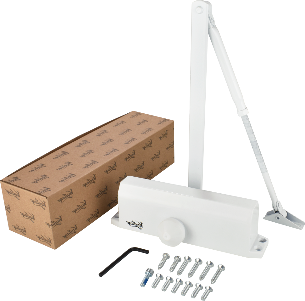 Дверной доводчик  DD-140W (белый)