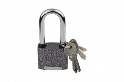 Замок навесной LD1-32L (5 ключей) с длинной дужкой