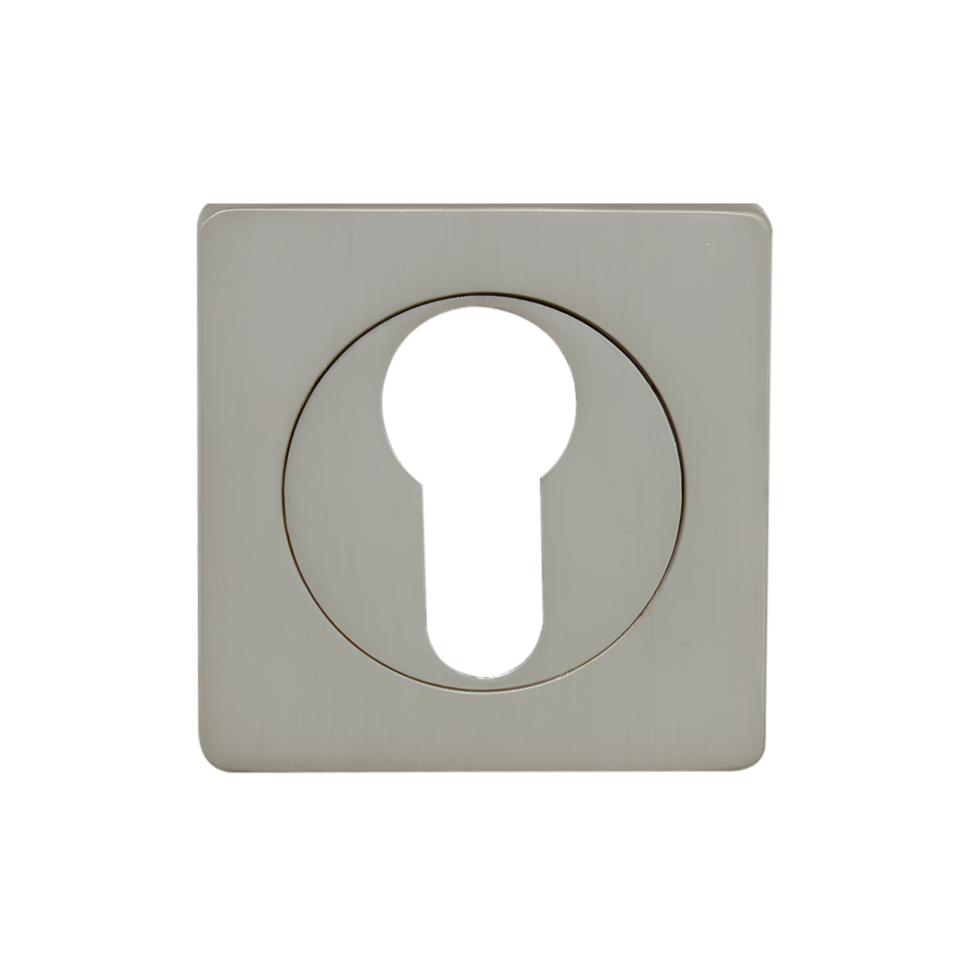 Накладки под цилиндр ET02MD (супер мат. никель)