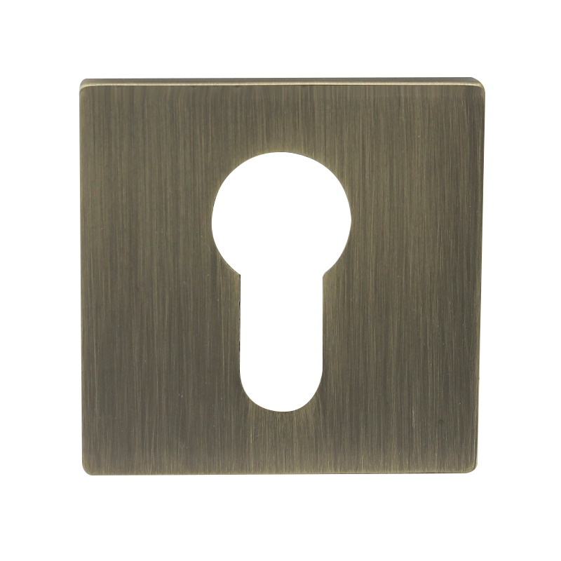 Накладки под цилиндр ET04Q SL  (бронза)