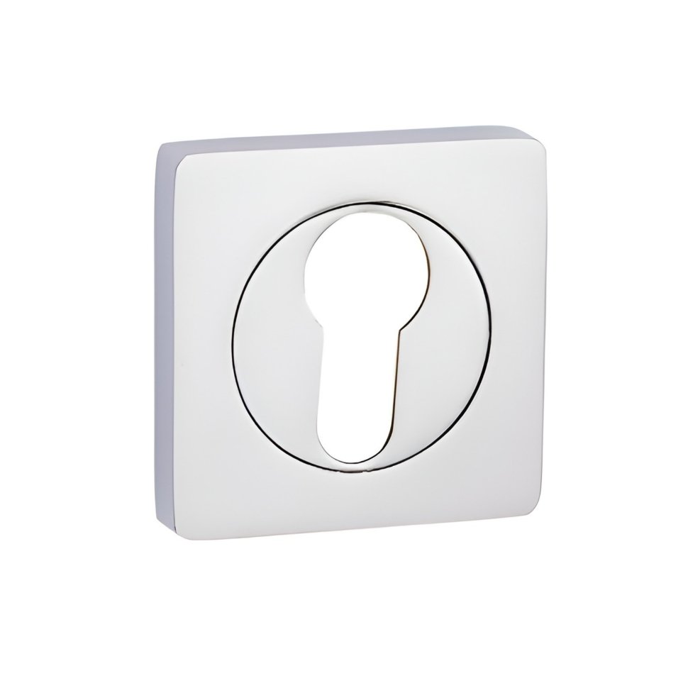 Накладки под цилиндр ET02CP-2 (хром)