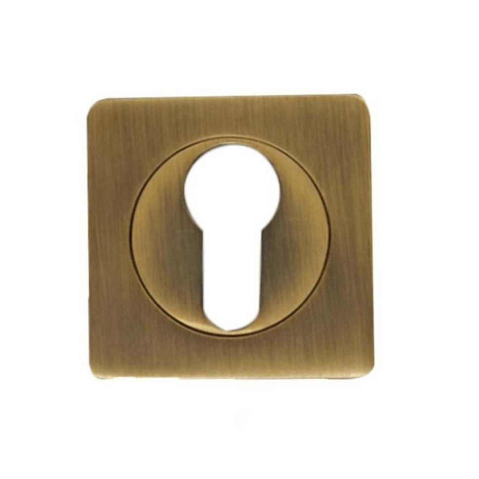 Накладки под цилиндр ET02M-2 (матовая бронза)