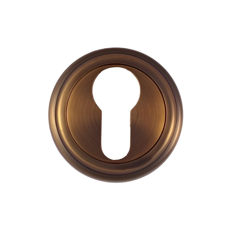 Накладки под цилиндр ET03ACF (блест. кофе)