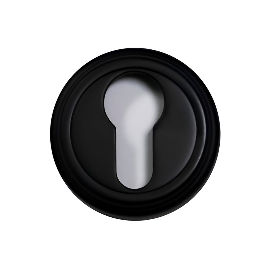 Накладки под цилиндр ET03BL (черный )