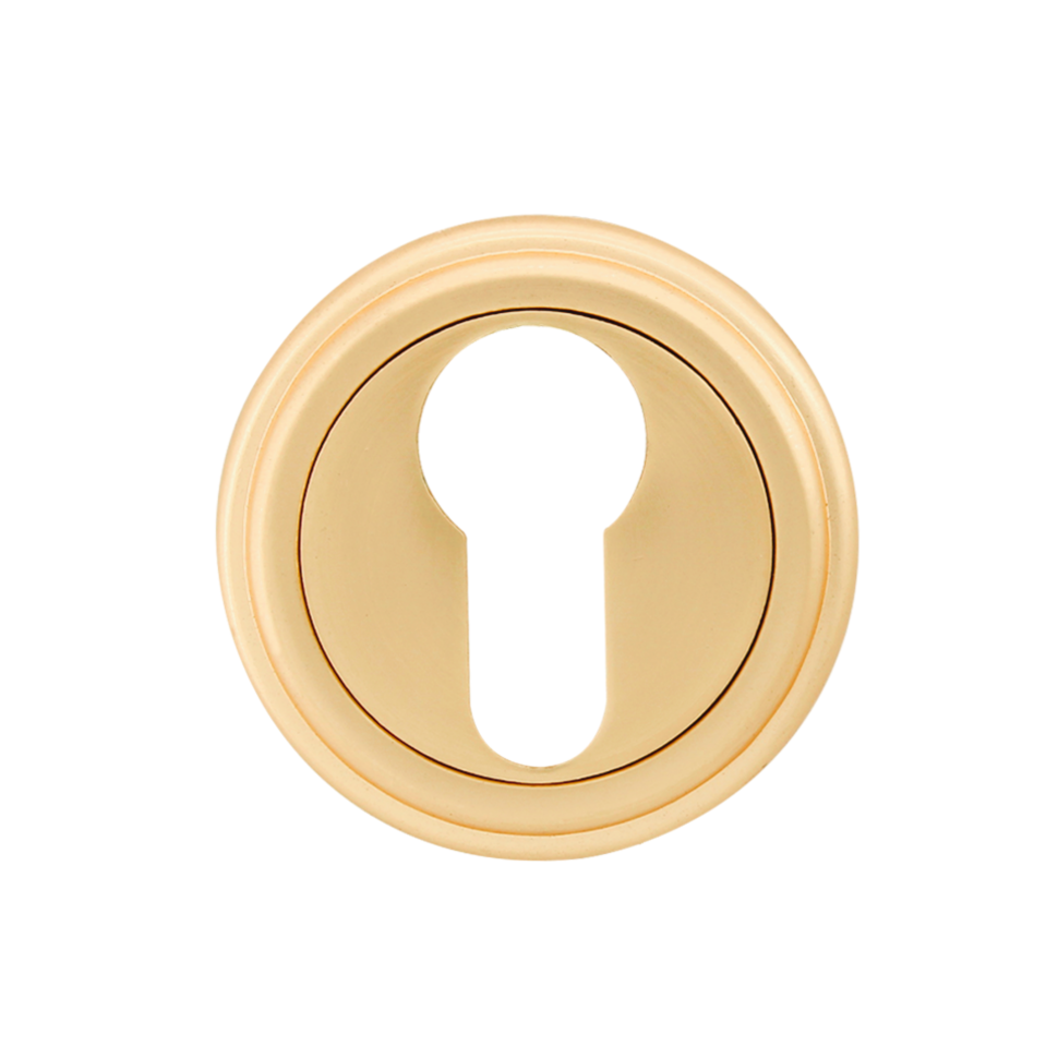 Накладки под цилиндр ET03SG (сатин золото )