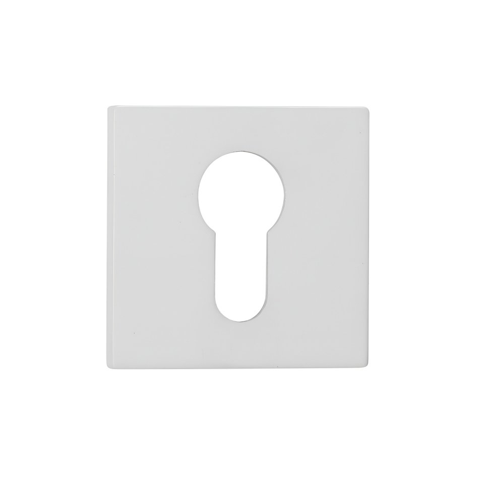 Накладки под цилиндр ET04WH SL (белый)