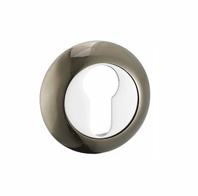 Накладки под цилиндр ETBN/CP (черный никель/хром)