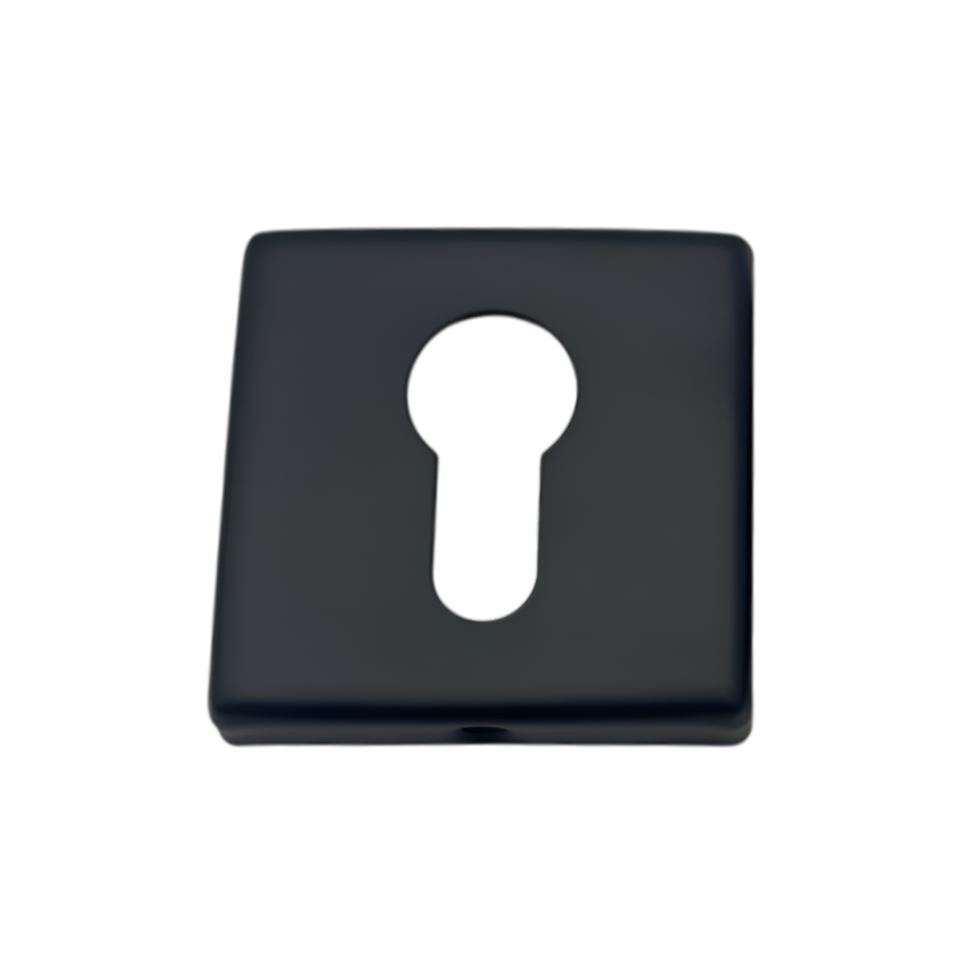 Накладки под цилиндр ET06BL-2 HL (черный)