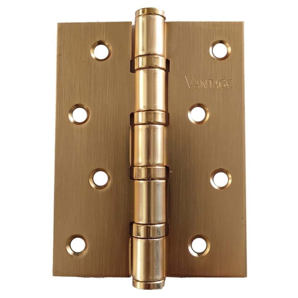 Петля  универсальная 100*75*3 B4-SG  (сатин золото)