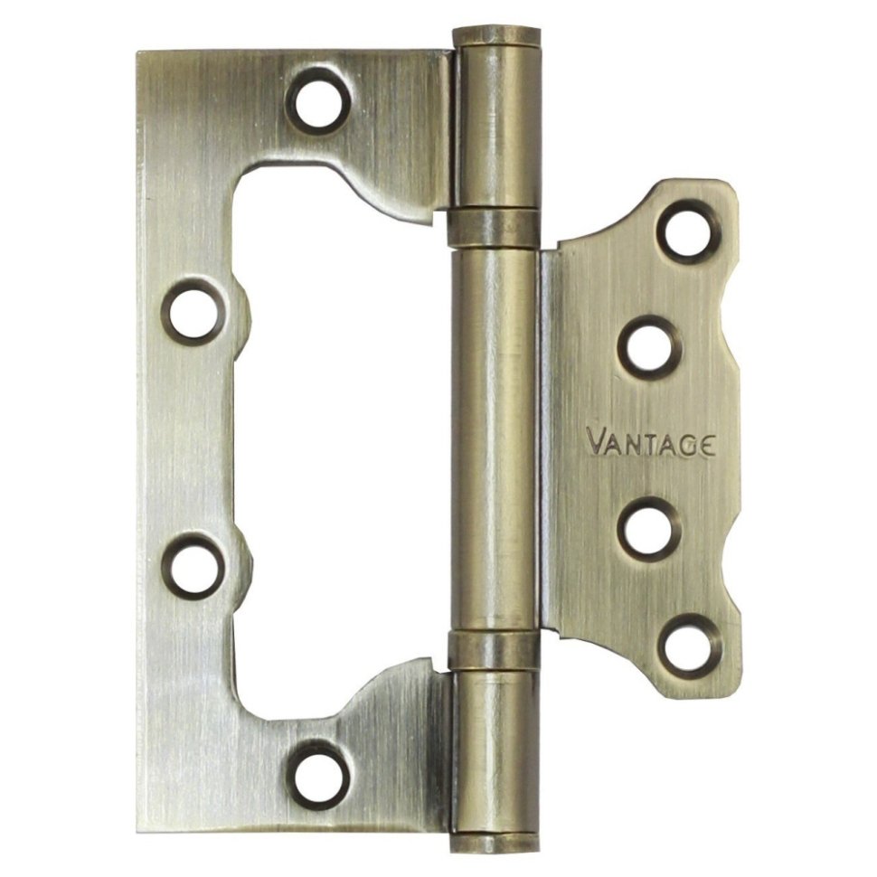 Петля без врезки 100*75*2,5 2BB-AB ( бронза)