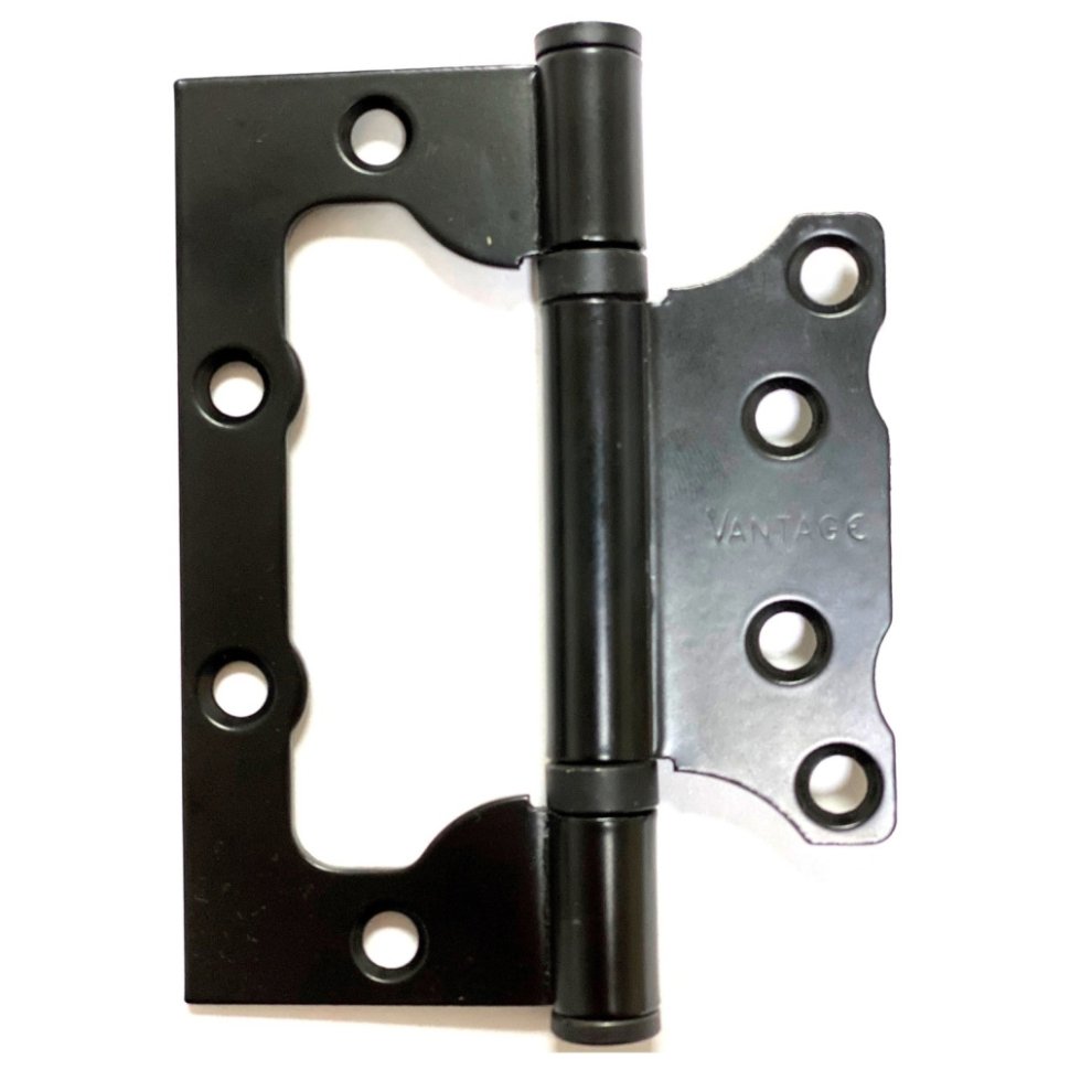 Петля без врезки 100*75*2,5 2BB-BL  ( черный)