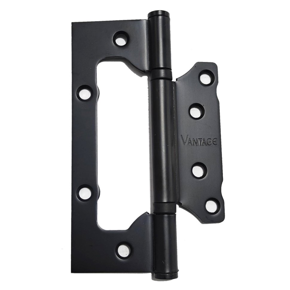 Петля без врезки B2-BL 125x7 5 x2.5 (черный)