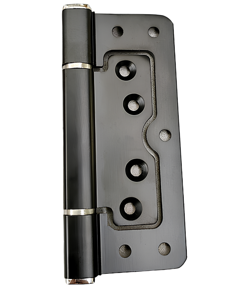 Петля без врезки B22-BL 115x78 x3.0 (черный)