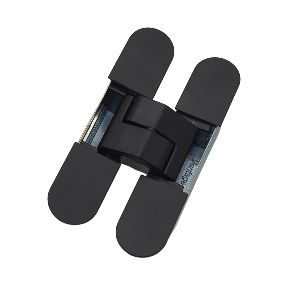 Петля скрытой установки B33-BL (115x23-3D) черный