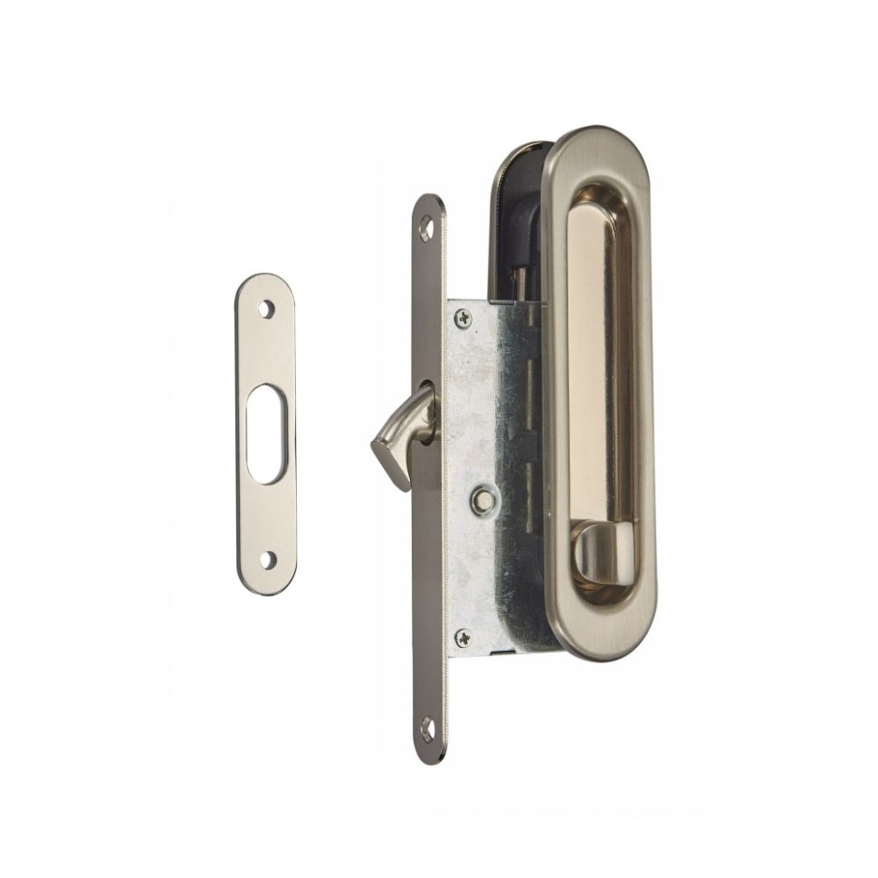 Ручки-купе с замком.SDL-05SN (мат. никель)