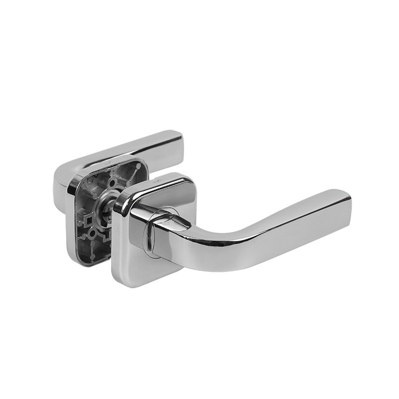 Ручки дверные алюминиевые  V24CP AL (хром)