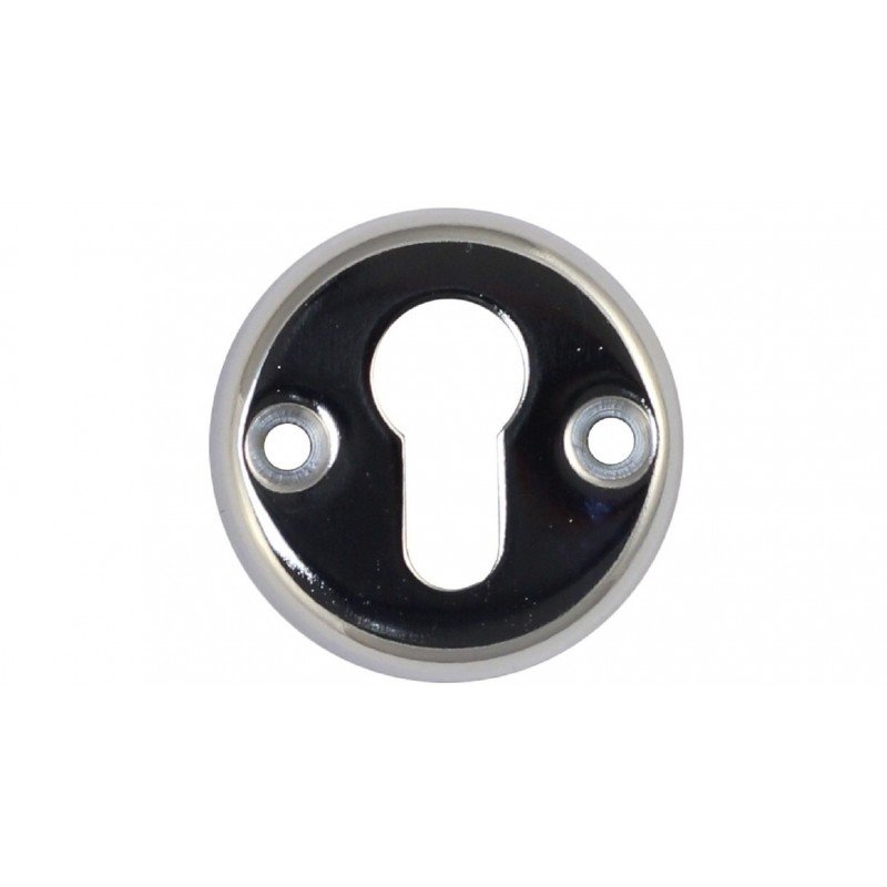 Накладки под цилиндр 016PZ 55 mm CP (хром)