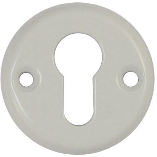 Накладки под цилиндр 016PZ 55 mm W (белый)