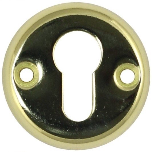 Накладки под цилиндр 016PZ PB 55mm (золото)