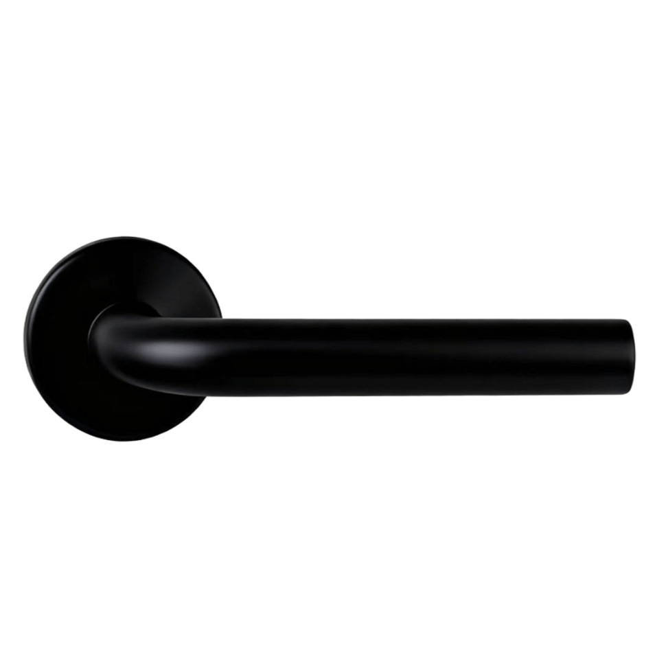 Ручки дверные V0191BL INOX (черный)