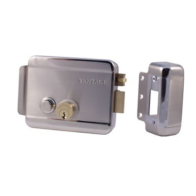 Замок электромеханический  VE042SN L (матовый никель)