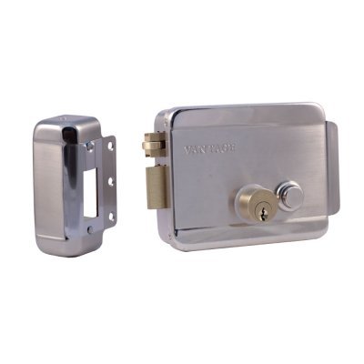 Замок электромеханический VE042SN R (матовый никель)