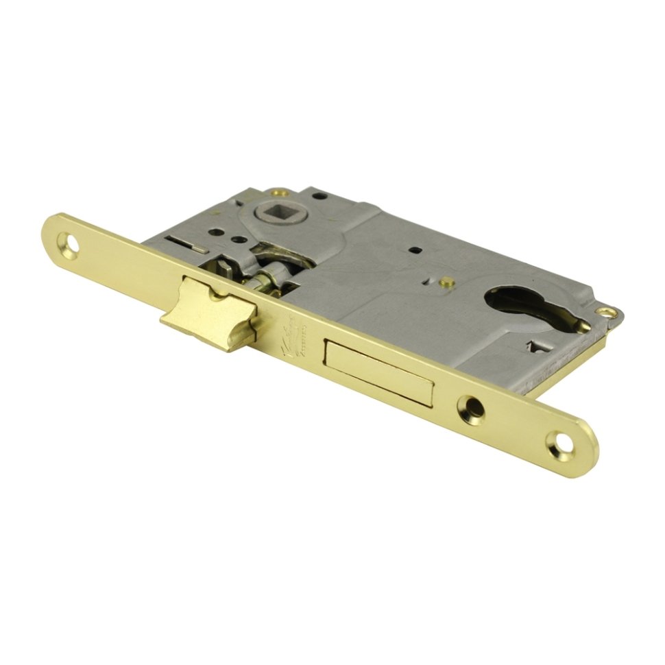 Замок под цилиндр ML85SB (мат. золото)