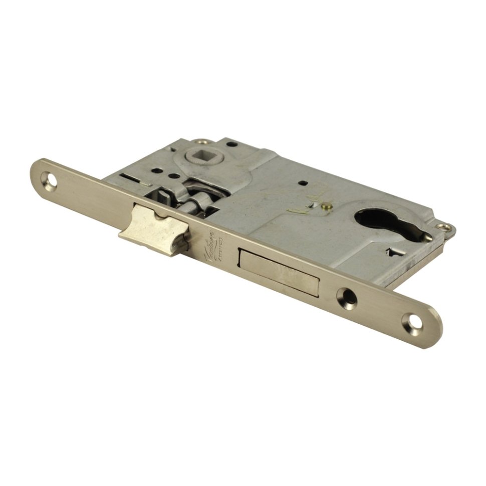 Замок под цилиндр ML85SN (мат.никель)