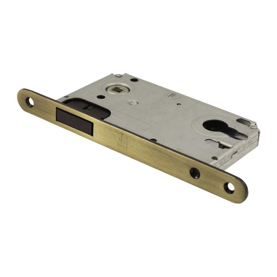 Замок под цилиндр магнитный M85AB (бронза)