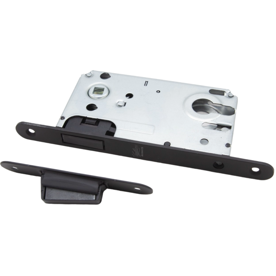 Замок под цилиндр магнитный M85BL (черный)