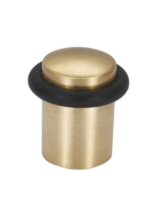 Дверной ограничитель DS1 SB (d20; h30) (мат. золото)